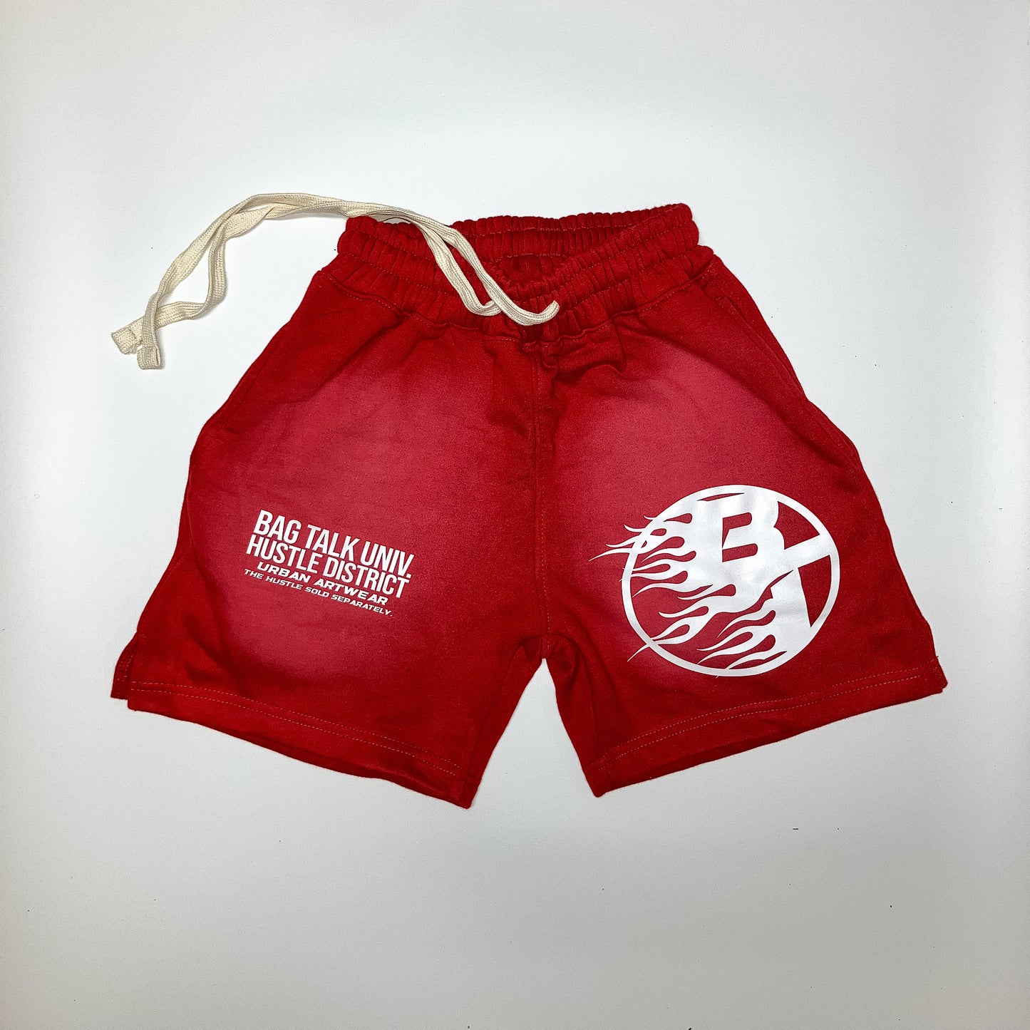Hustle District Sun Dried Shorts (Red)