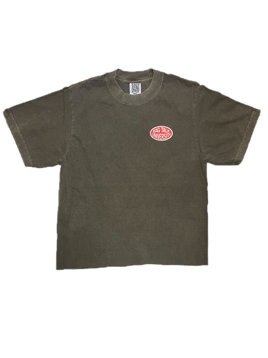 Bag Talk Patched Tee (Cement)